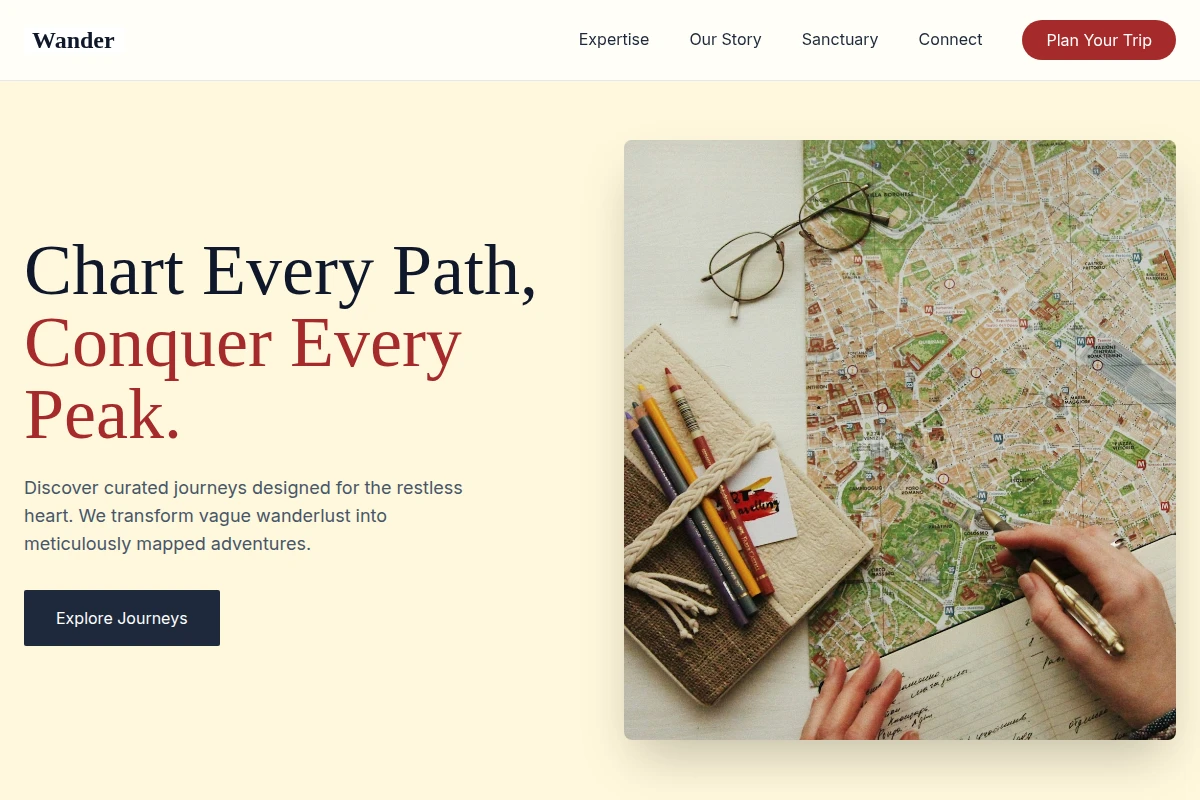 Wander Travel Planning